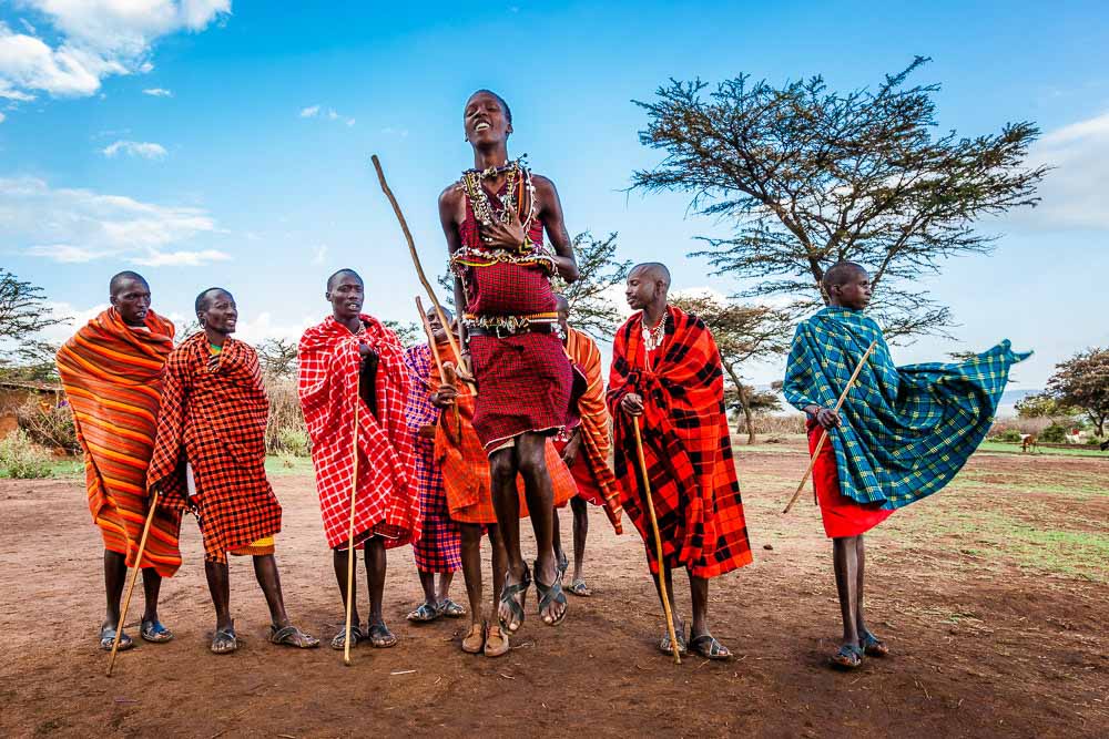 A man from the Masai Mara tribe